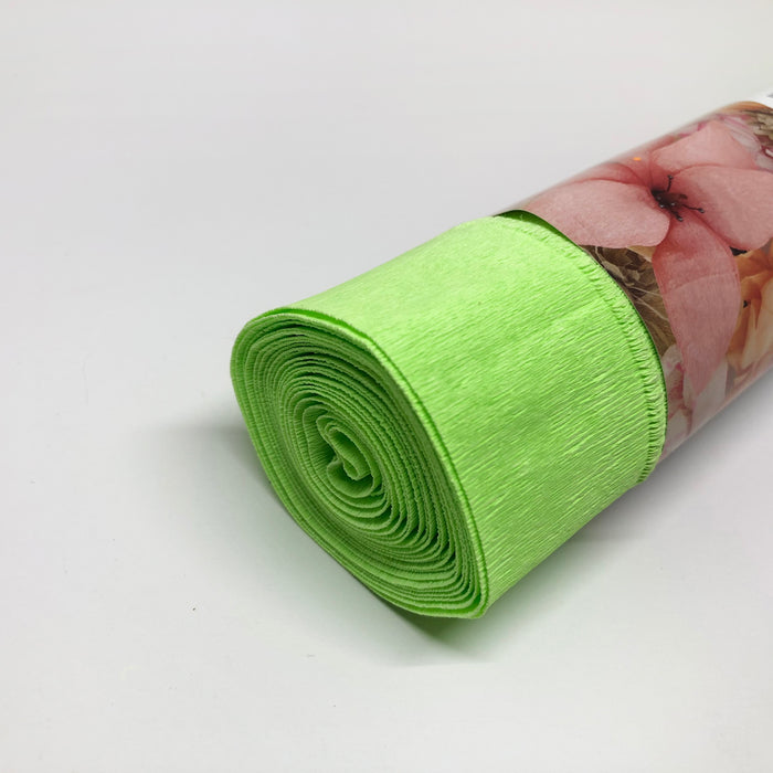 Lysegrøn crepepapir